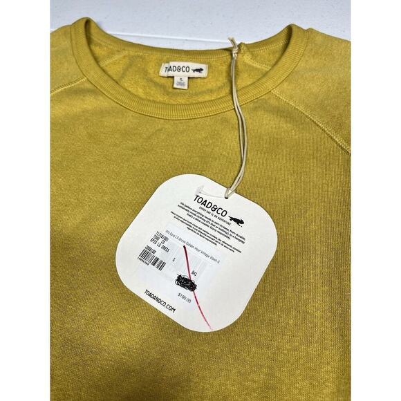 Toad and Co. Golden Epiq Long Sleeve Hemp Cotton Oversized Lagenlook Dress S NWT - Picture 3 of 8